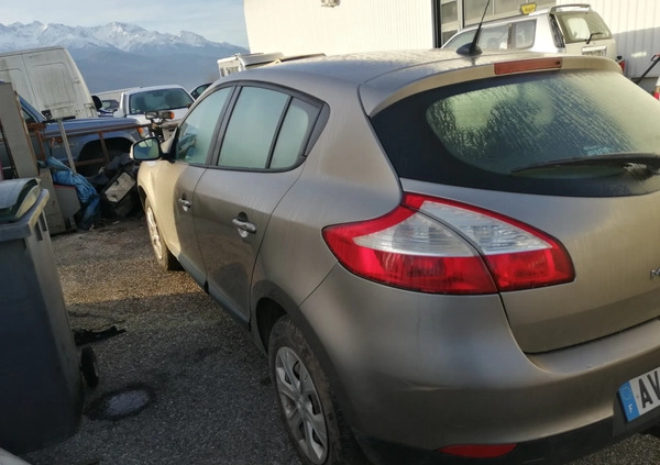 Renault Megane cena 4900 przebieg: 291521, rok produkcji 2010 z Szubin małe 67